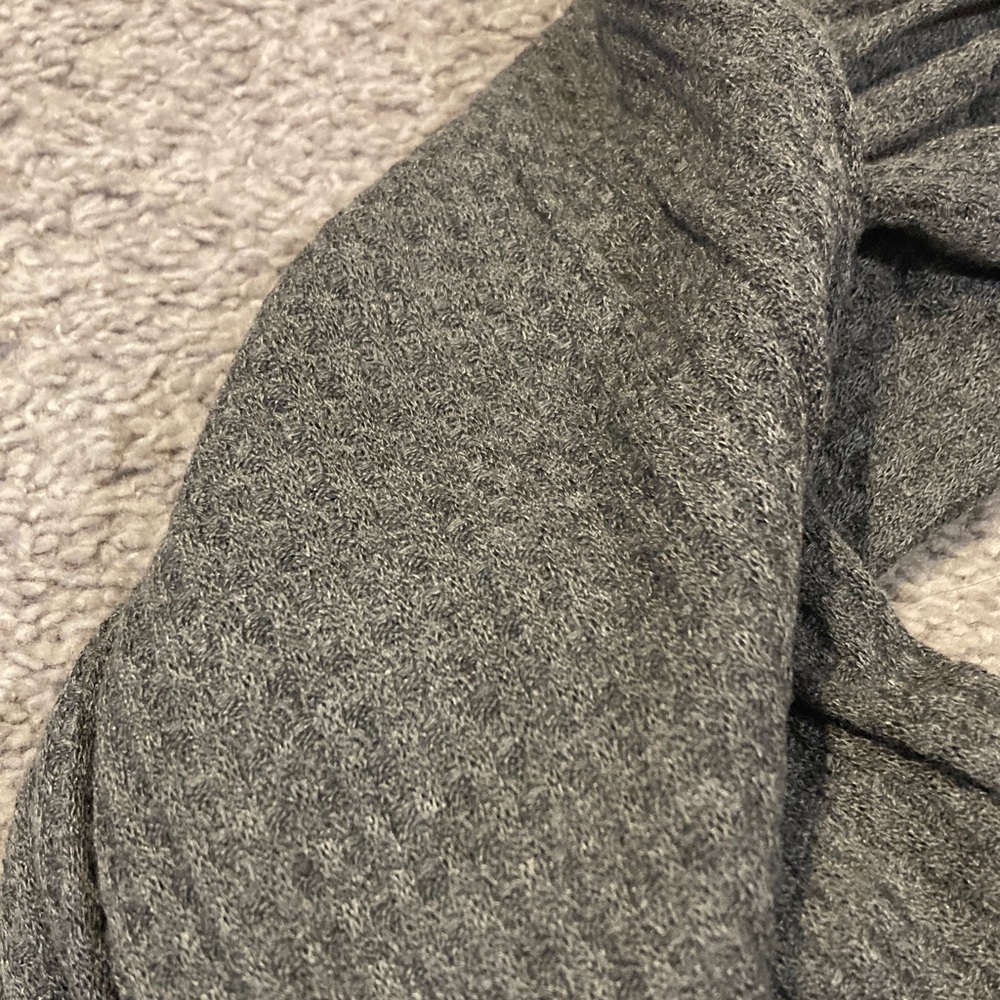 Gray Infinity Scarf - Picture 2 of 3